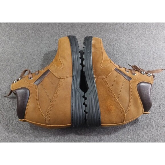 CALDEN K881803 - 5.2 Inches Elevator Height Increase Nubuck Brown Boots Men 9 - Picture 11 of 16
